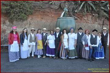 La Gavia ofrenda a María Auxiliadora (Foto TF)